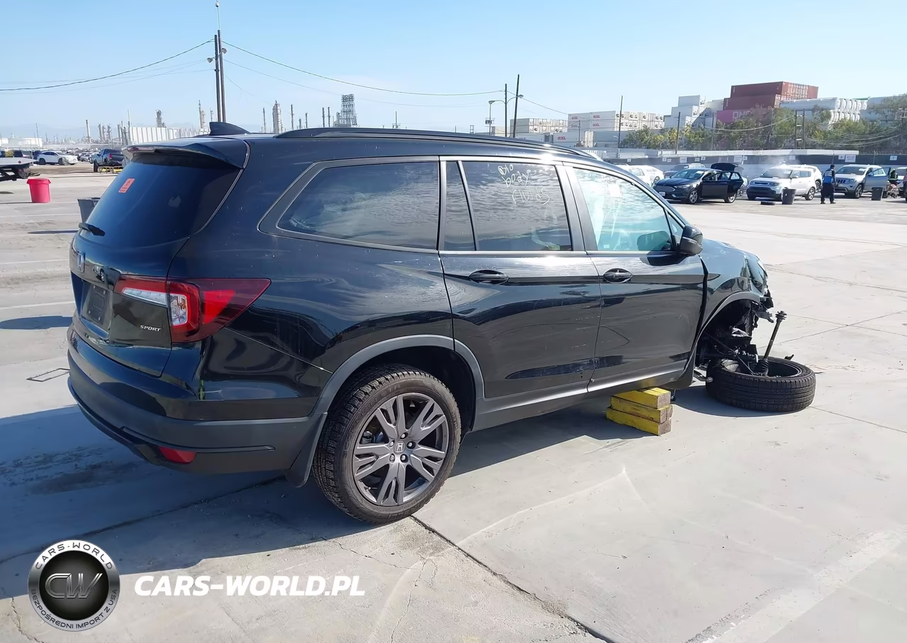 2022 Honda Pilot 2Wd Sport VIN:5FNYF5H34NB035193 - 4