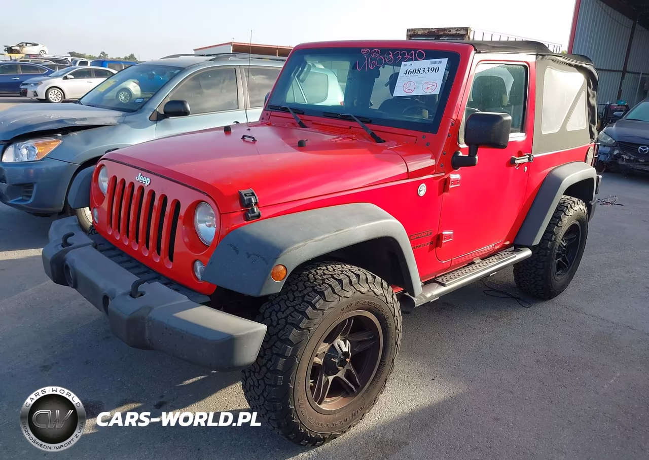 2016 Jeep Wrangler Sport VIN:1C4AJWAG3GL140665 - 2