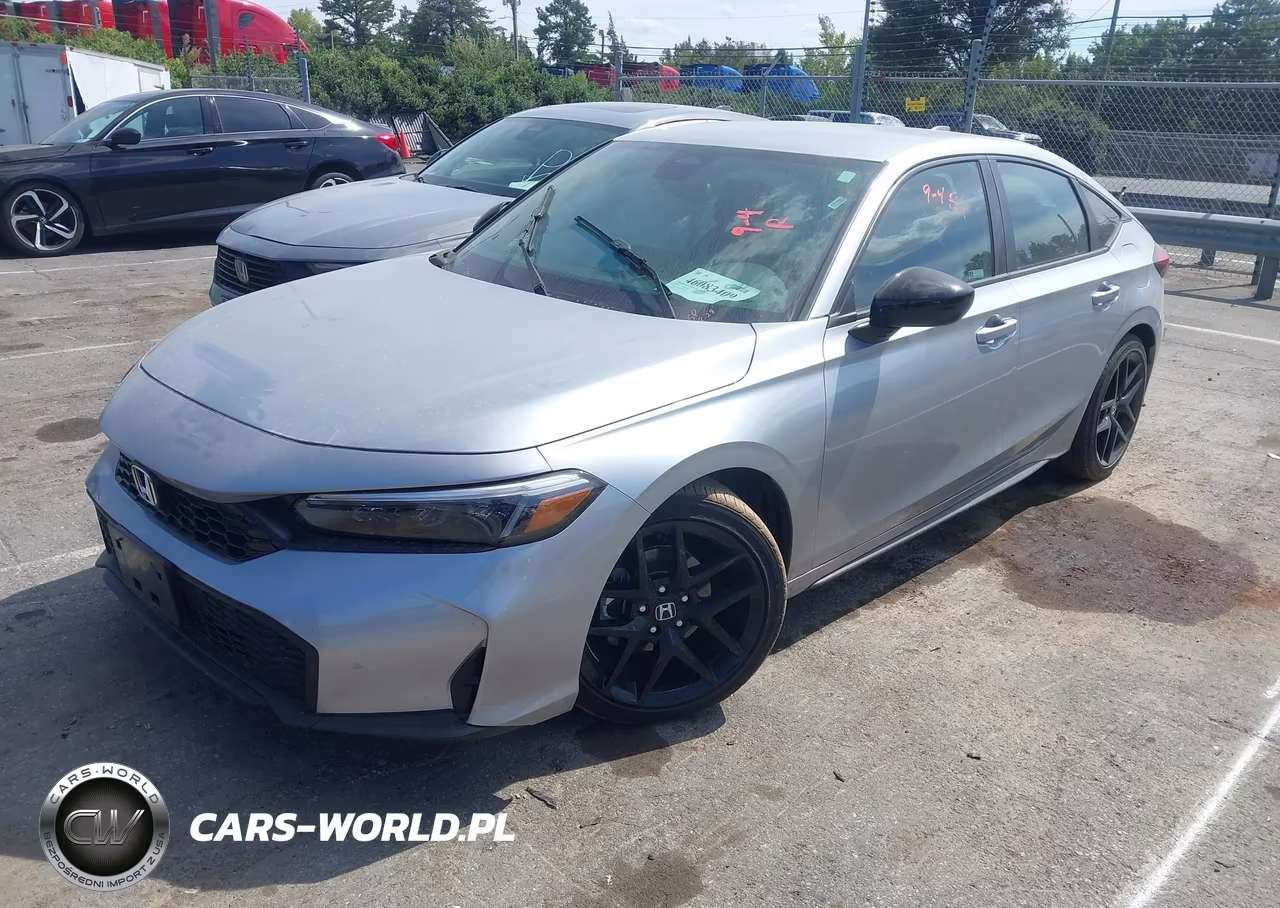 2026 Honda Civic Sport VIN:19XFL2H86TE025312 - 2