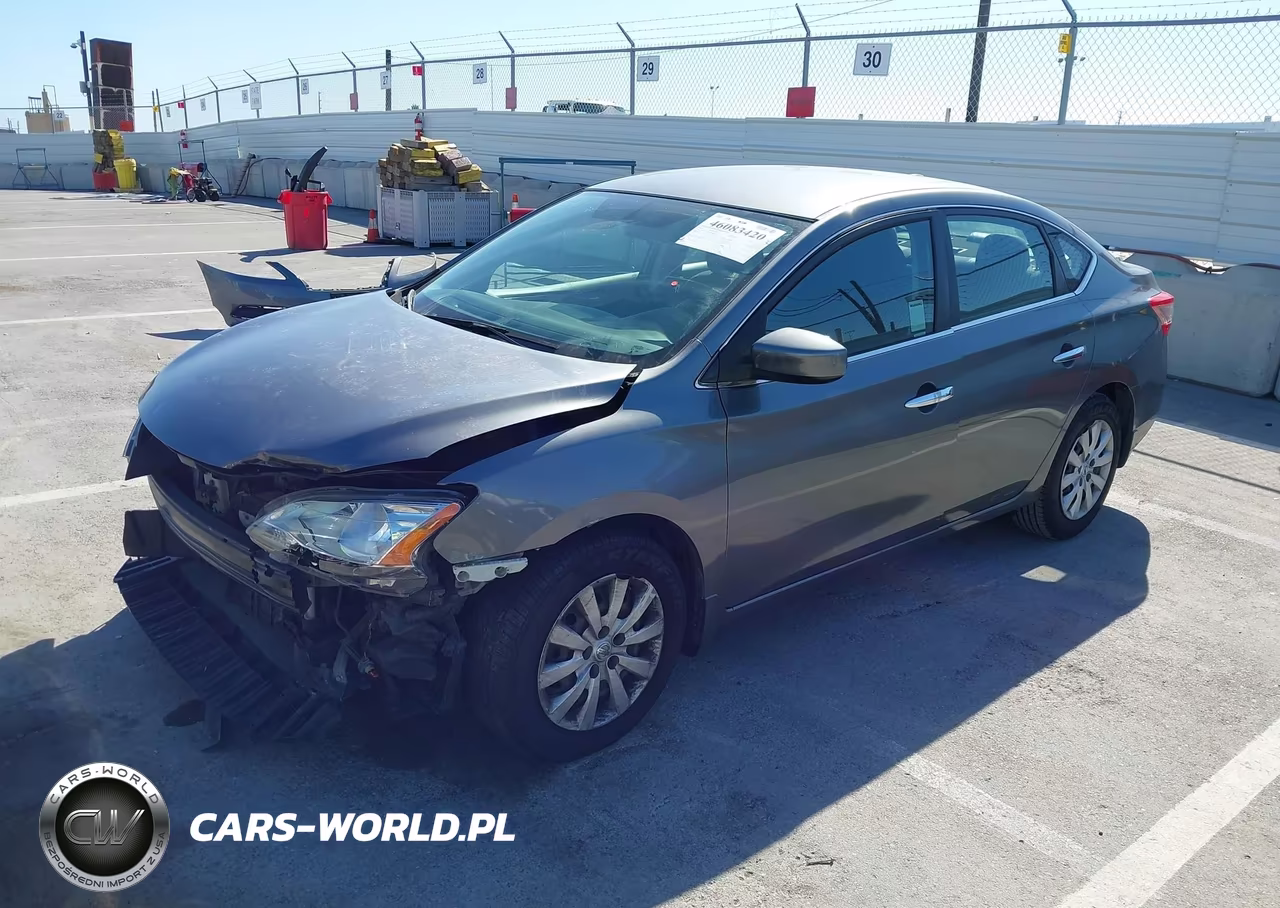 2015 Nissan Sentra Sv VIN:3N1AB7AP9FL696830 - 2