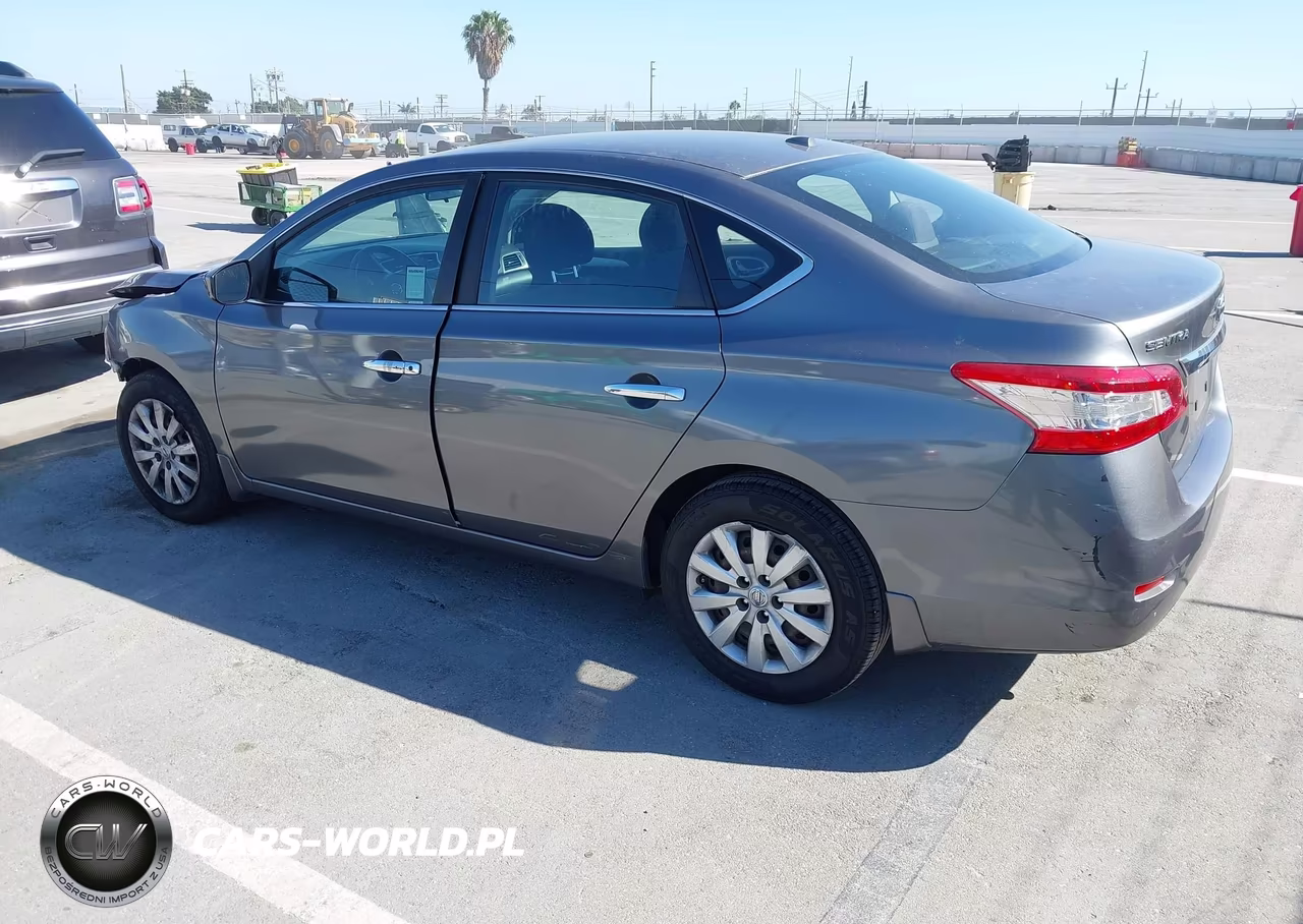 2015 Nissan Sentra Sv VIN:3N1AB7AP9FL696830 - 3
