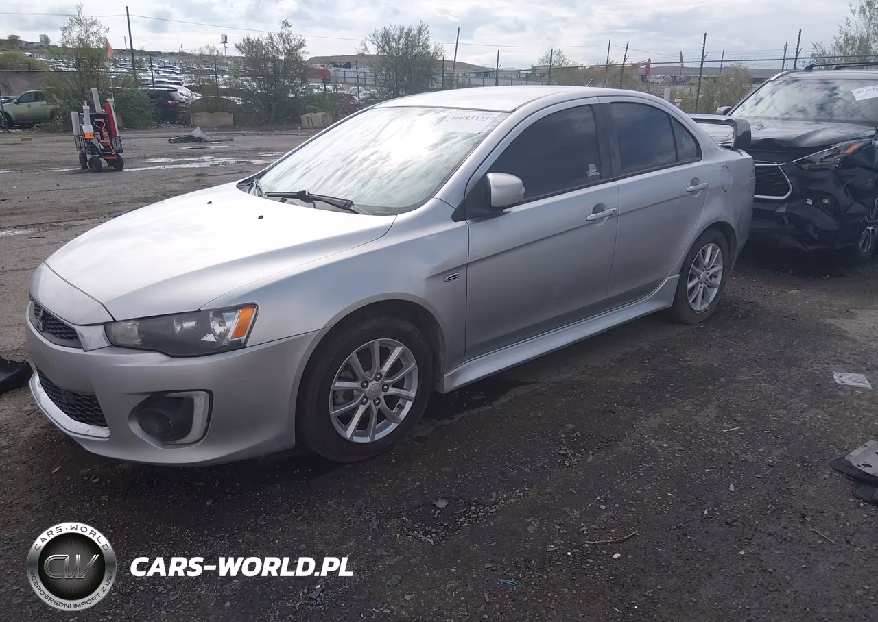 2016 Mitsubishi Lancer Es VIN:JA32U2FU9GU004326 - 2