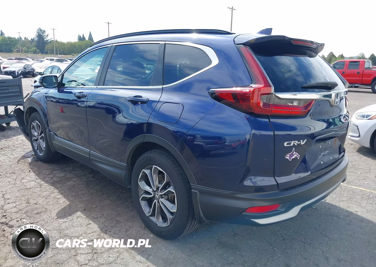 2021 Honda Cr-V Hybrid Ex-L VIN:7FART6H83ME020086 - 3