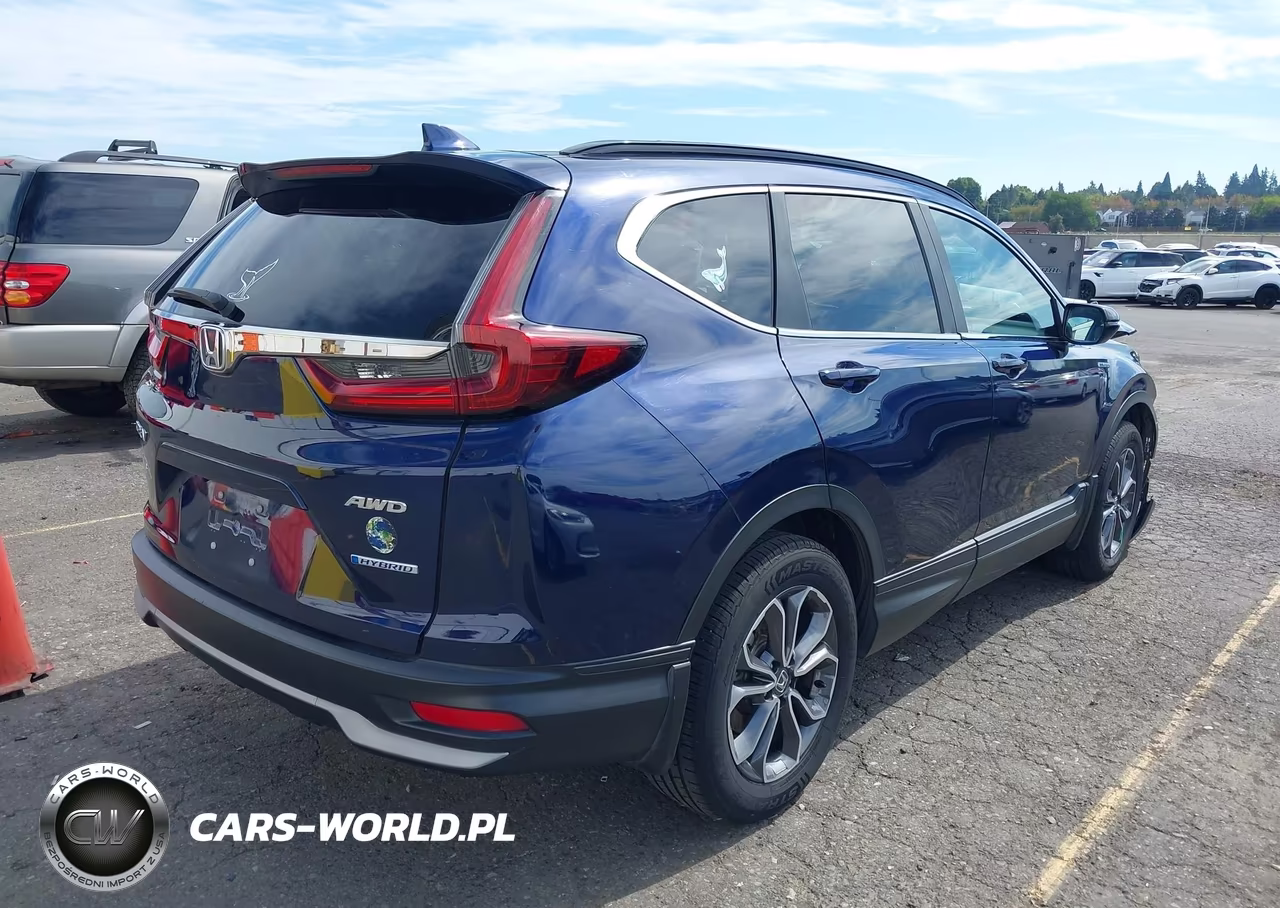 2021 Honda Cr-V Hybrid Ex-L VIN:7FART6H83ME020086 - 4
