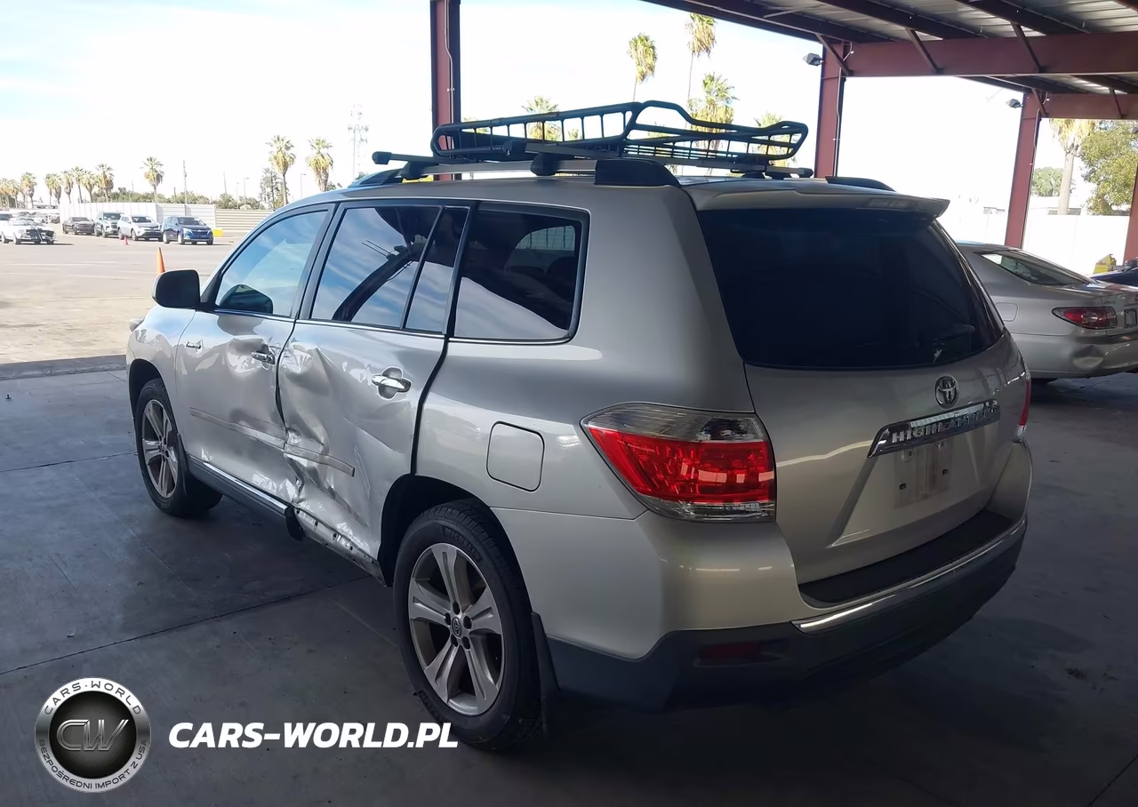 2012 Toyota Highlander Limited V6 VIN:5TDYK3EH2CS053863 - 3