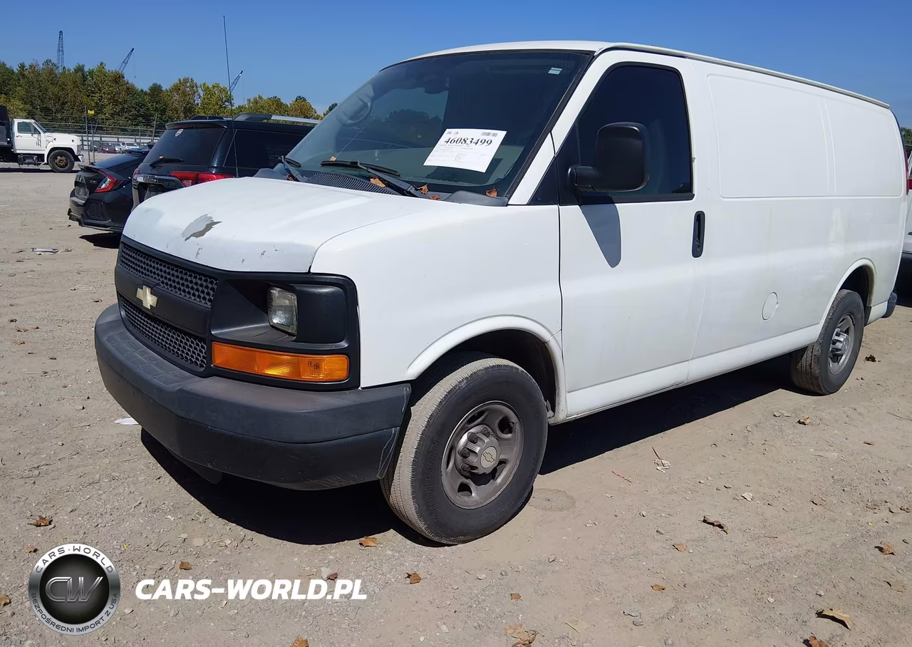 2011 Chevrolet Express 2500 Work Van VIN:1GCWGFCA3B1135791 - 2