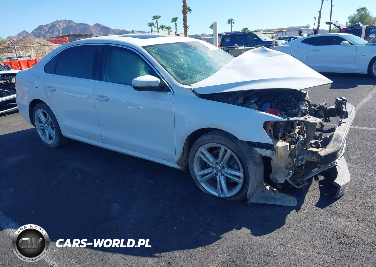 2015 Volkswagen Passat 2.0L Tdi Se VIN:1VWBV7A30FC057749 - 1