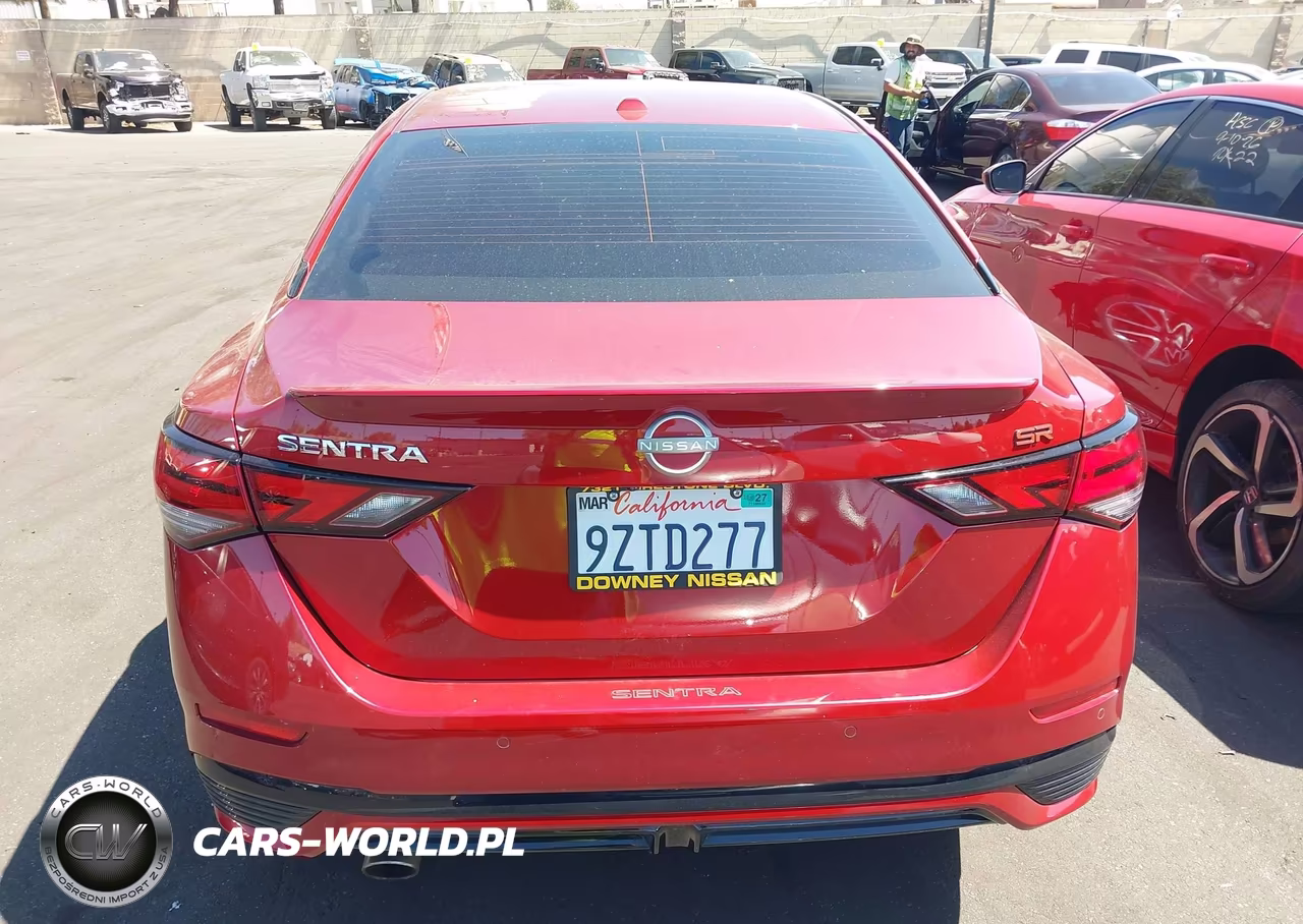 2025 Nissan Sentra Sr VIN:3N1AB8DV6SY243200 - 17