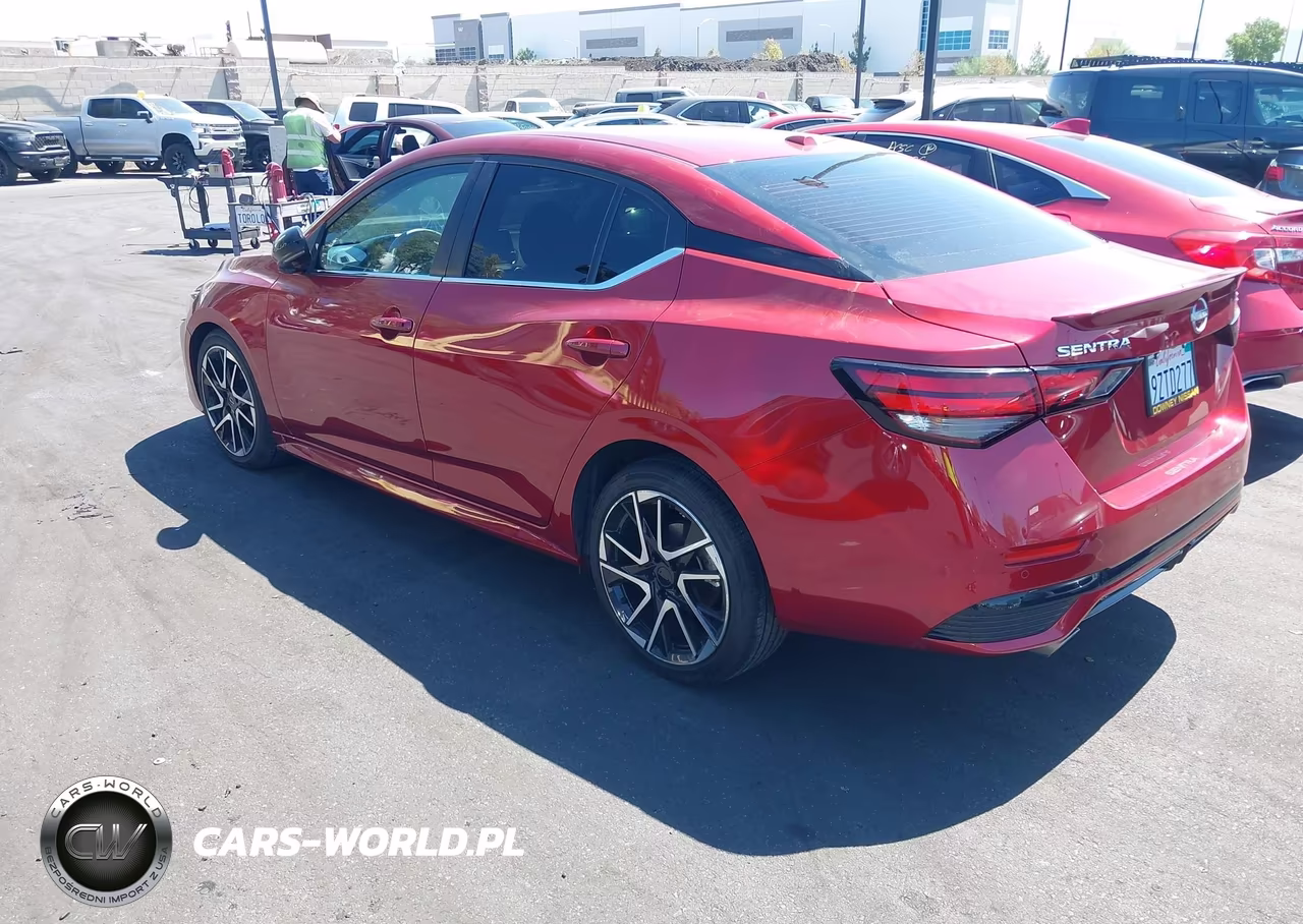 2025 Nissan Sentra Sr VIN:3N1AB8DV6SY243200 - 3