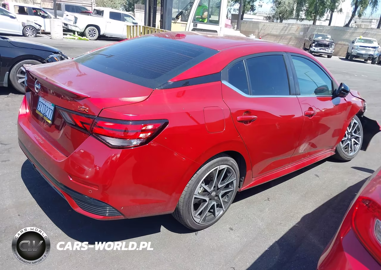 2025 Nissan Sentra Sr VIN:3N1AB8DV6SY243200 - 4