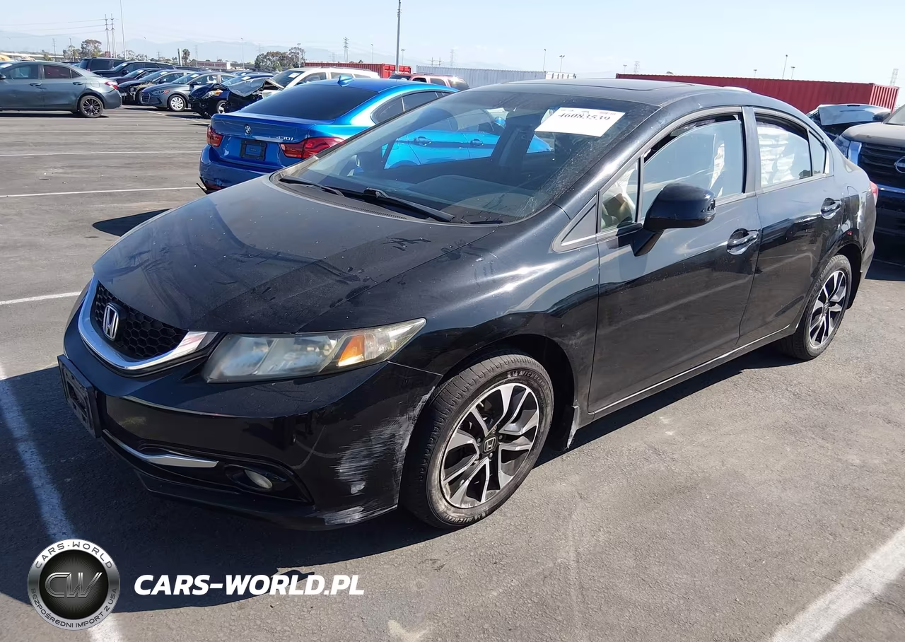 2013 Honda Civic Ex-L VIN:2HGFB2F93DH511985 - 2