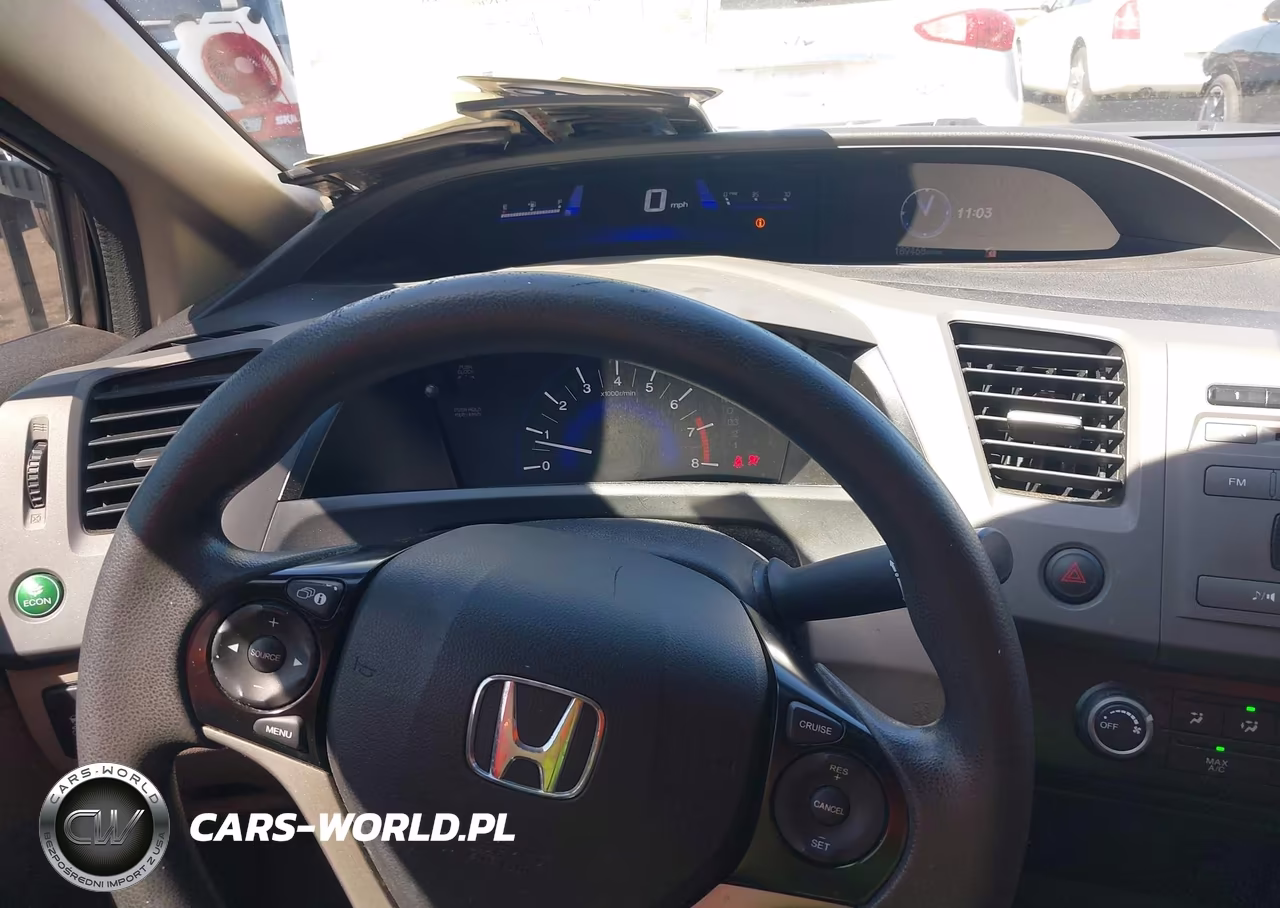 2012 Honda Civic Lx VIN:19XFB2F56CE352546 - 13