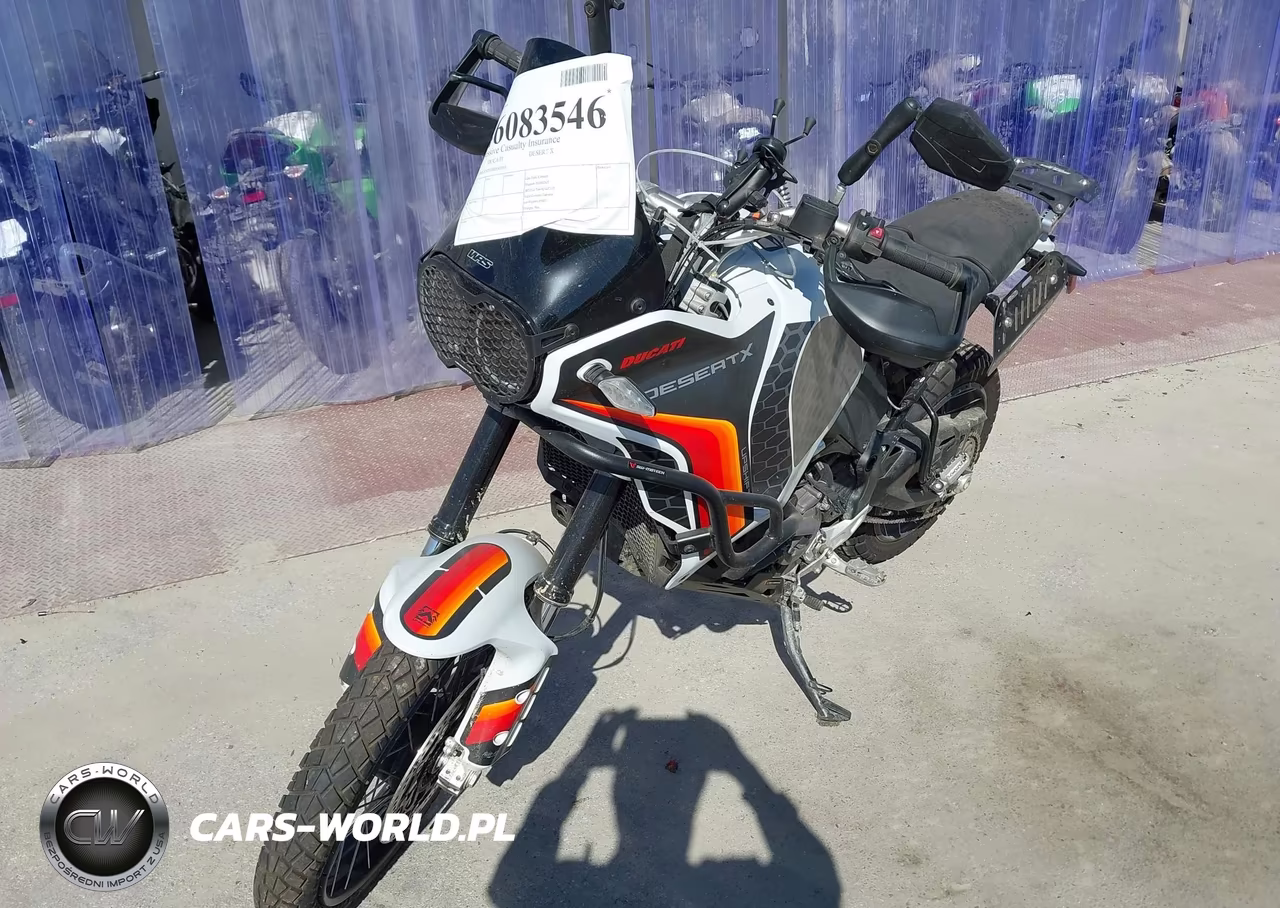2023 Ducati Desert X VIN:ZDMXANDT4PB003161 - 2