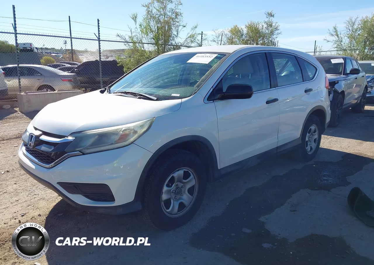 2016 Honda Cr-V Lx VIN:5J6RM3H32GL009569 - 2