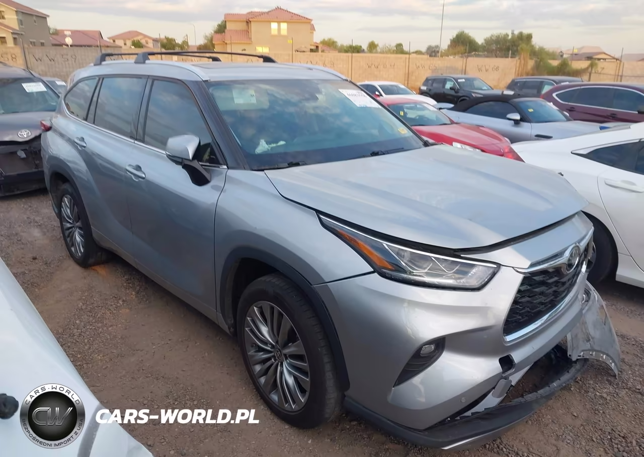 2021 Toyota Highlander Platinum VIN:5TDFZRAH1MS085118 - 1