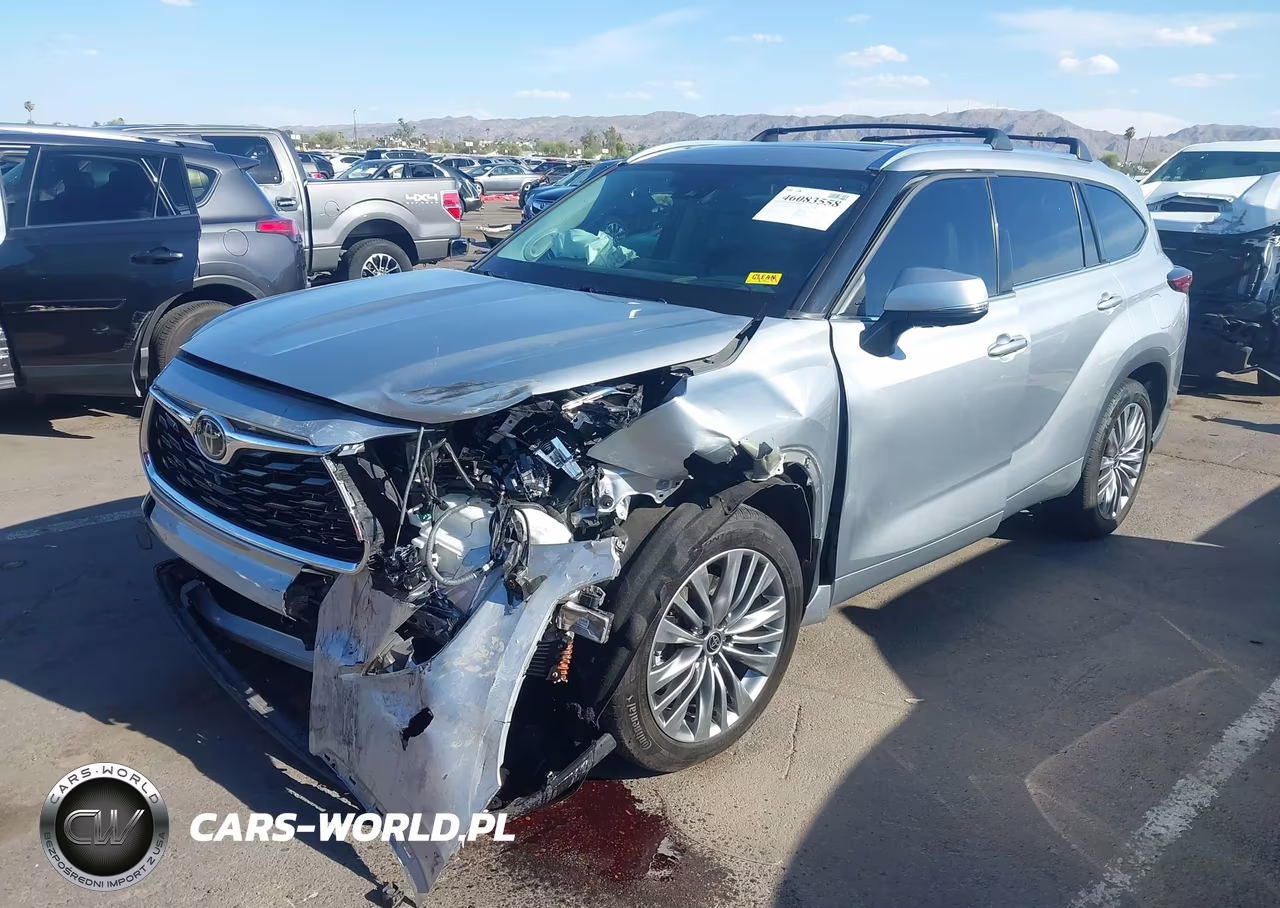 2021 Toyota Highlander Platinum VIN:5TDFZRAH1MS085118 - 2