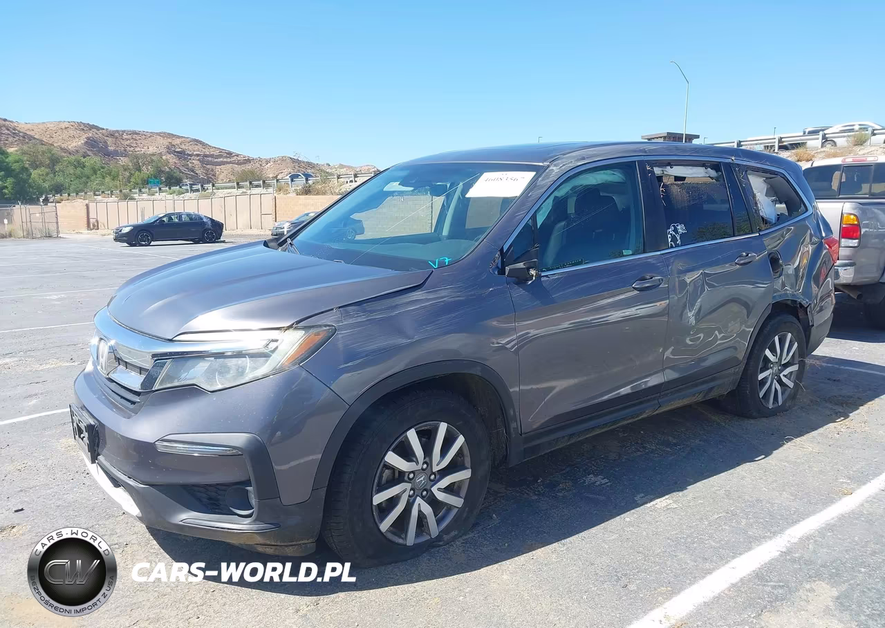 2020 Honda Pilot 2Wd Ex-L VIN:5FNYF5H52LB012638 - 2