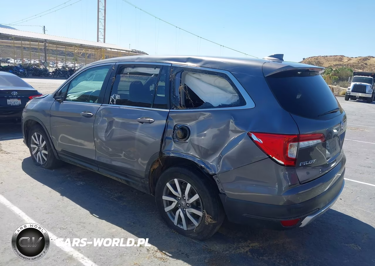 2020 Honda Pilot 2Wd Ex-L VIN:5FNYF5H52LB012638 - 3