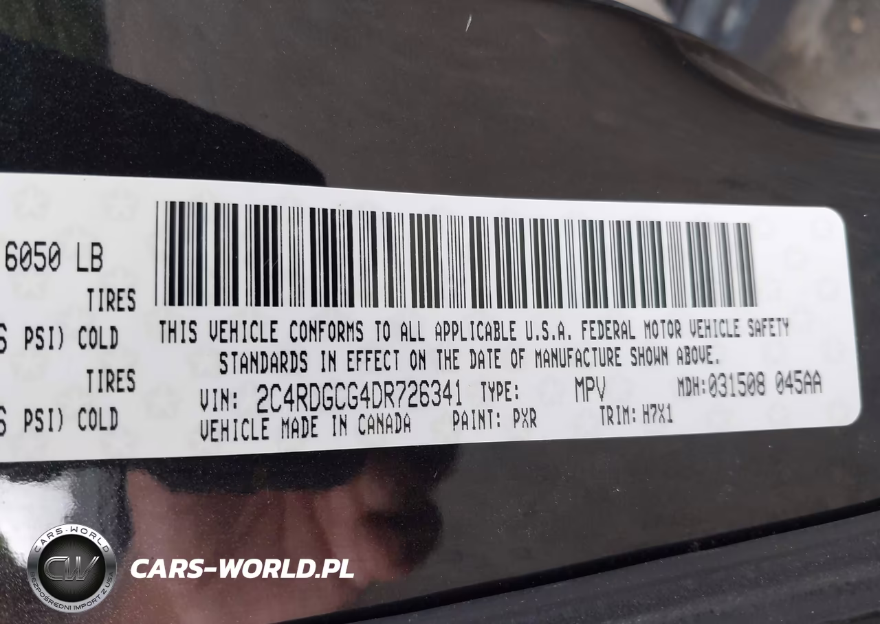 2013 Dodge Grand Caravan Sxt VIN:2C4RDGCG4DR726341 - 9