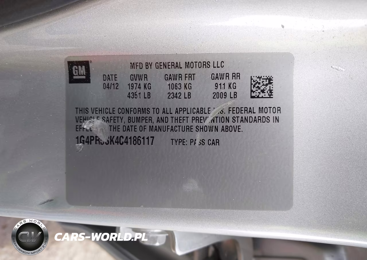 2012 Buick Verano Convenience Group VIN:1G4PR5SK4C4186117 - 9