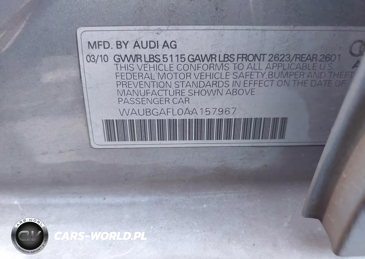 2010 Audi S4 3.0 Premium Plus VIN:WAUBGAFL0AA157967 - 9
