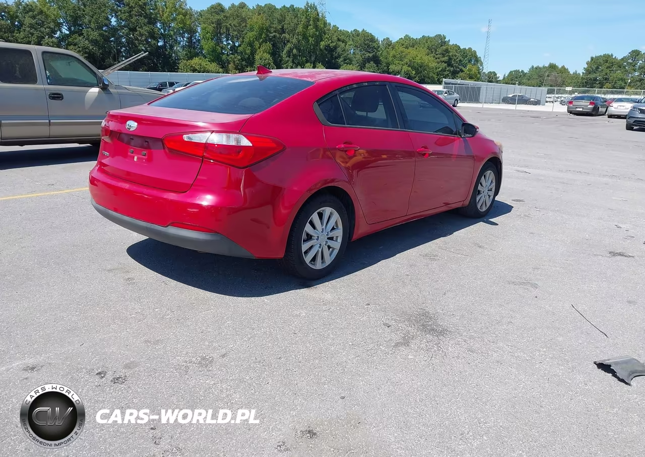 2014 Kia Forte Lx VIN:KNAFX4A62E5188317 - 4