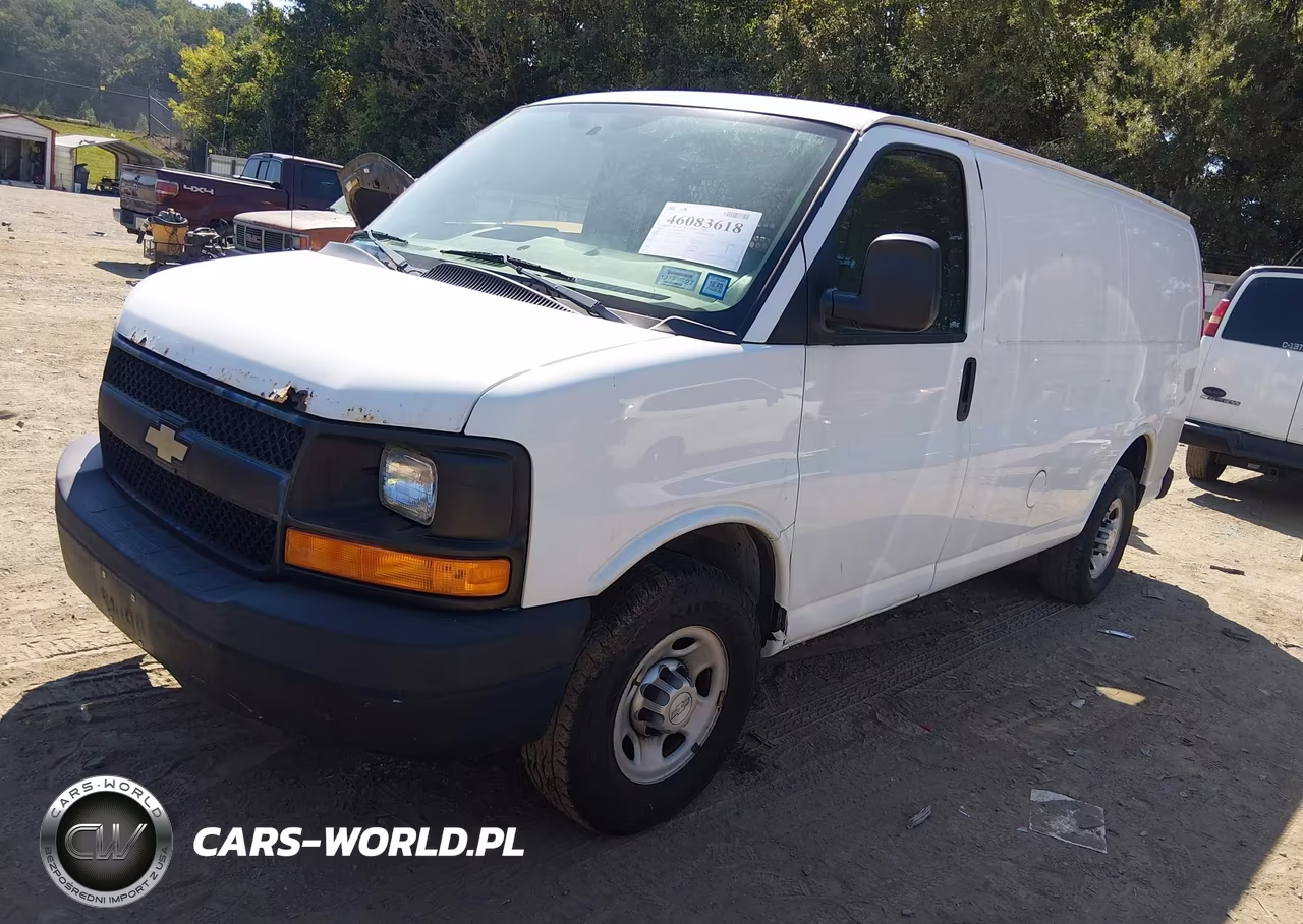 2016 Chevrolet Express 2500 Work Van VIN:1GCWGAFF3G1198682 - 2