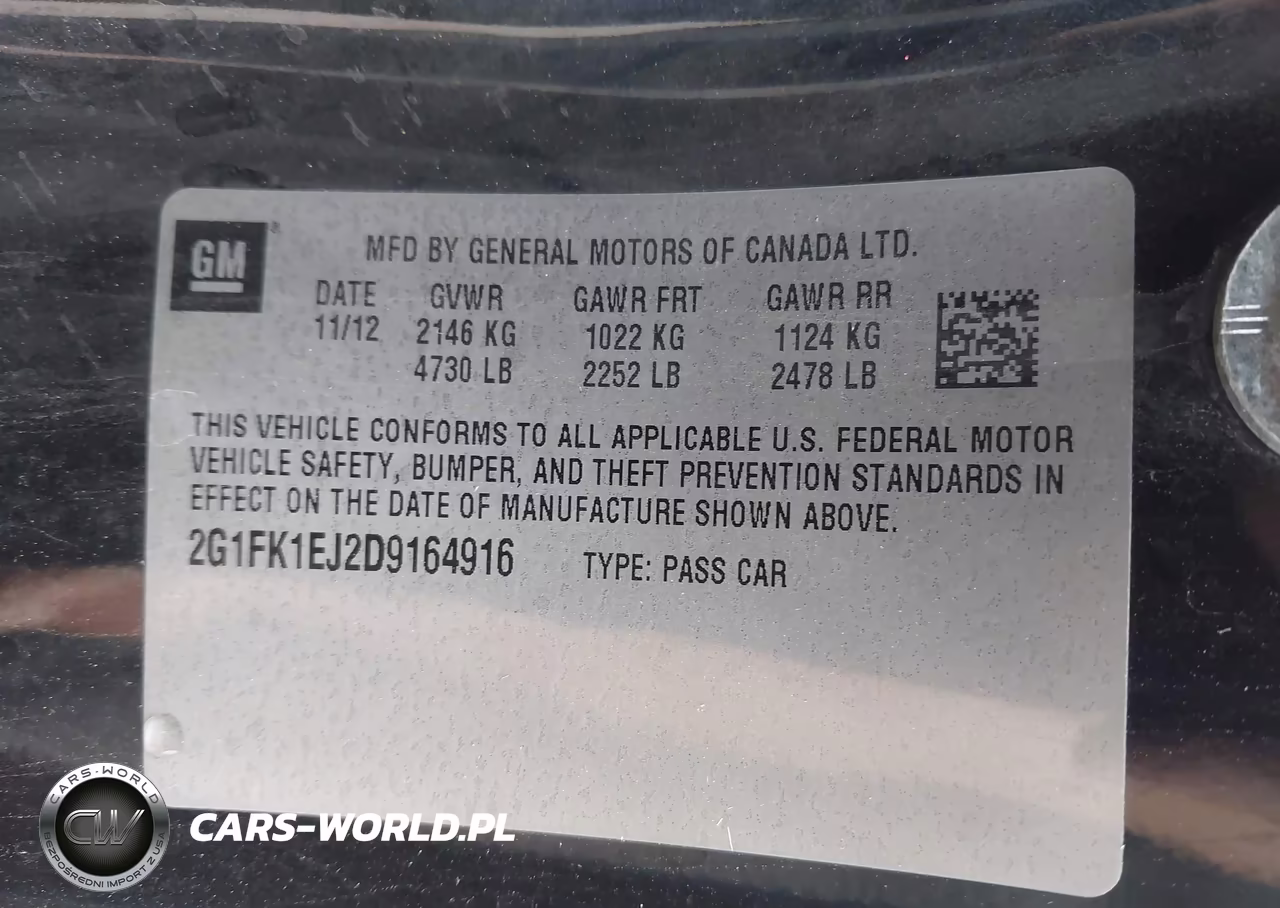 2013 Chevrolet Camaro 2Ss VIN:2G1FK1EJ2D9164916 - 9
