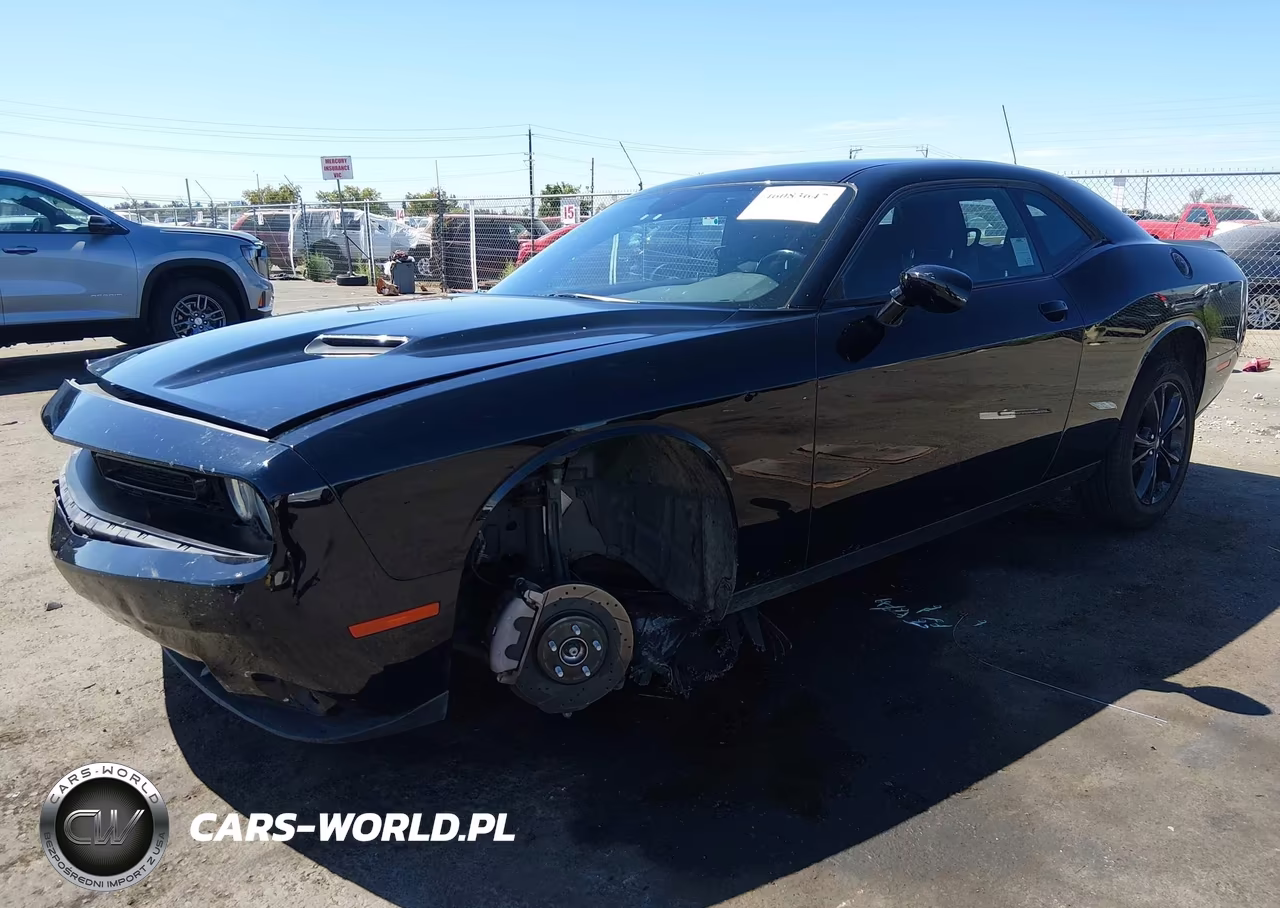 2023 Dodge Challenger Sxt Awd VIN:2C3CDZGG0PH587531 - 2