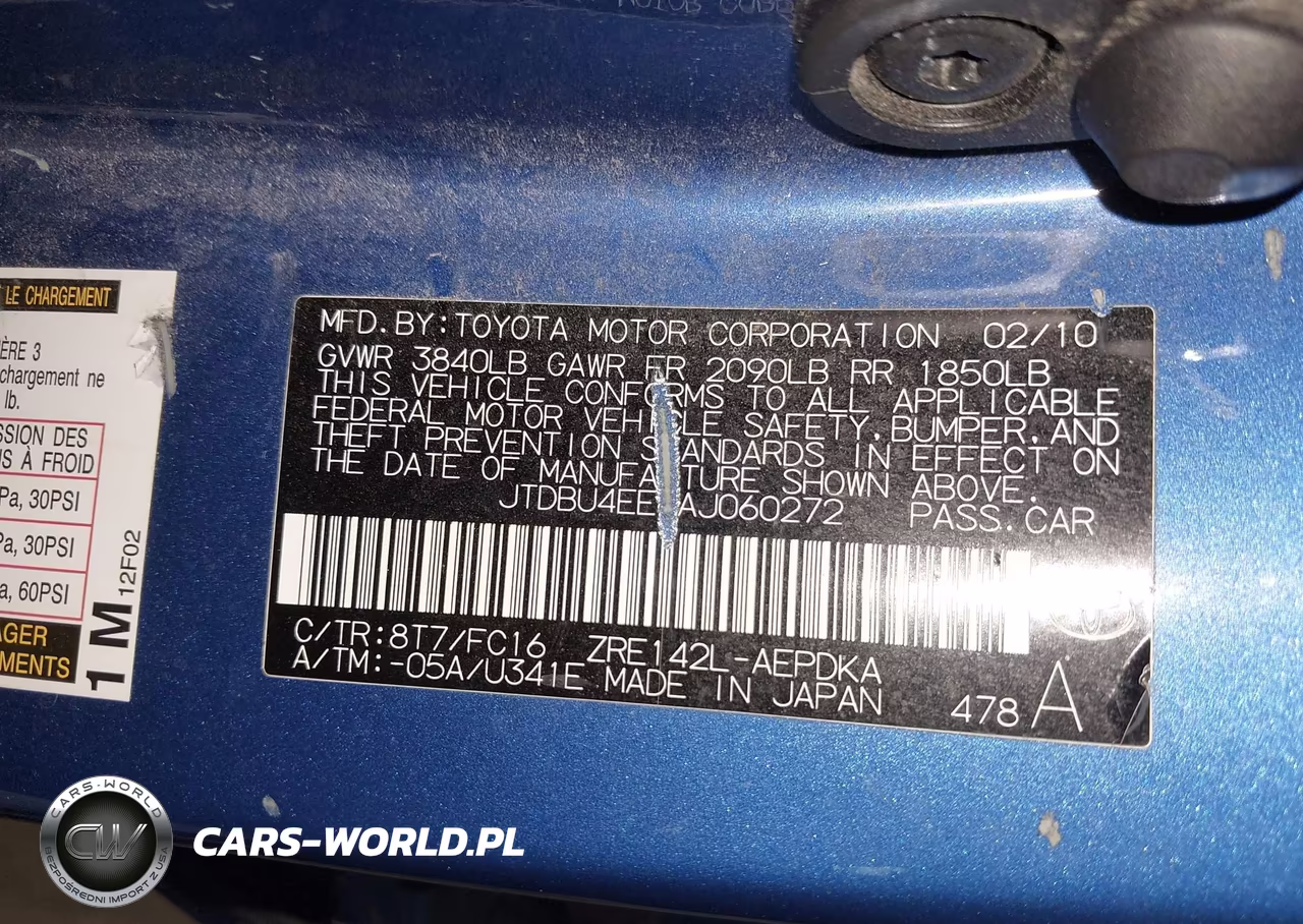 2010 Toyota Corolla Le VIN:JTDBU4EE6AJ060272 - 9