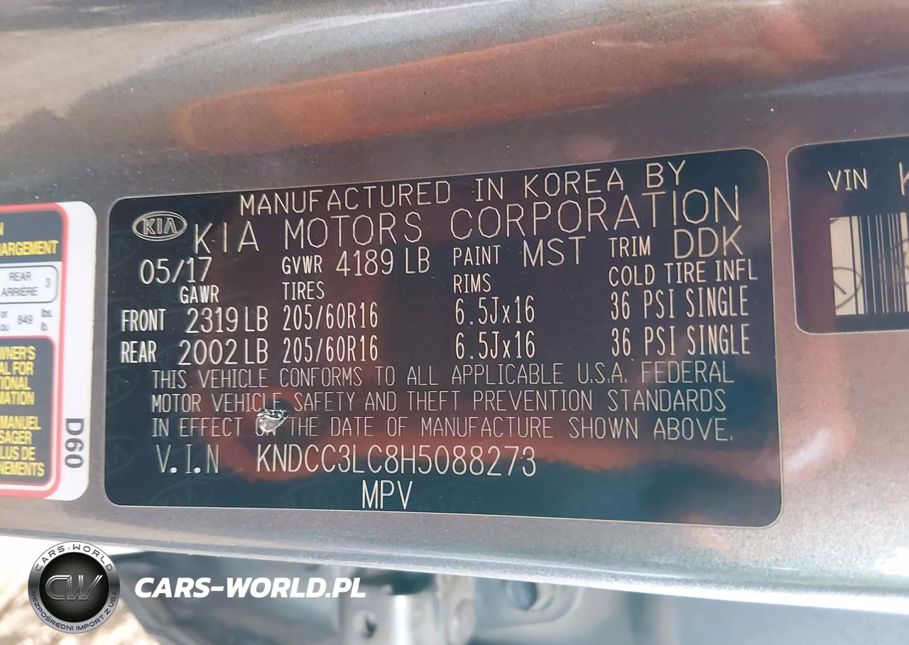 2017 Kia Niro Ex VIN:KNDCC3LC8H5088273 - 9