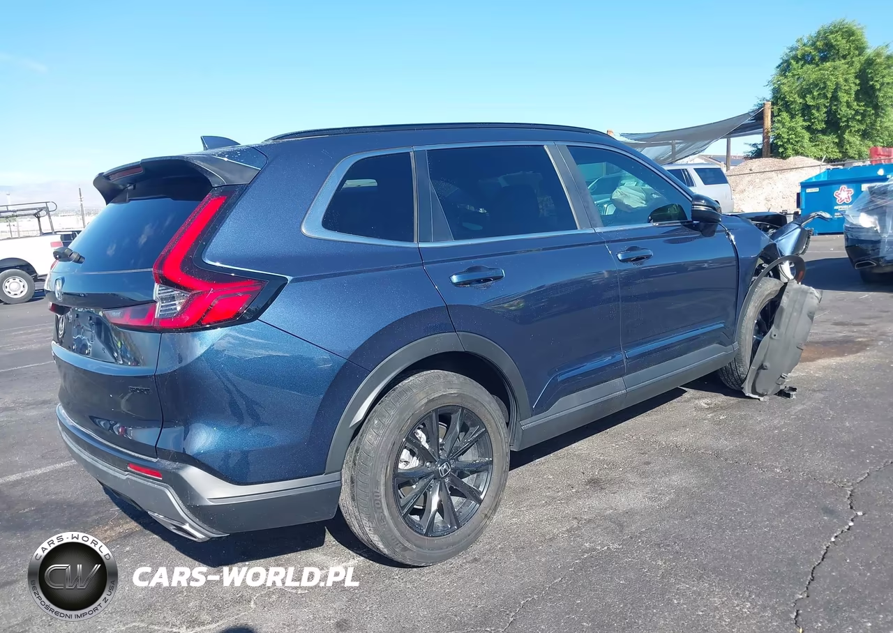2025 Honda Cr-V Hybrid Sport VIN:7FARS6H52SE063355 - 4