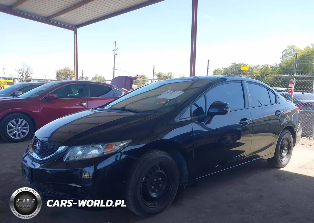 2013 Honda Civic Lx VIN:19XFB2F54DE265021 - 14