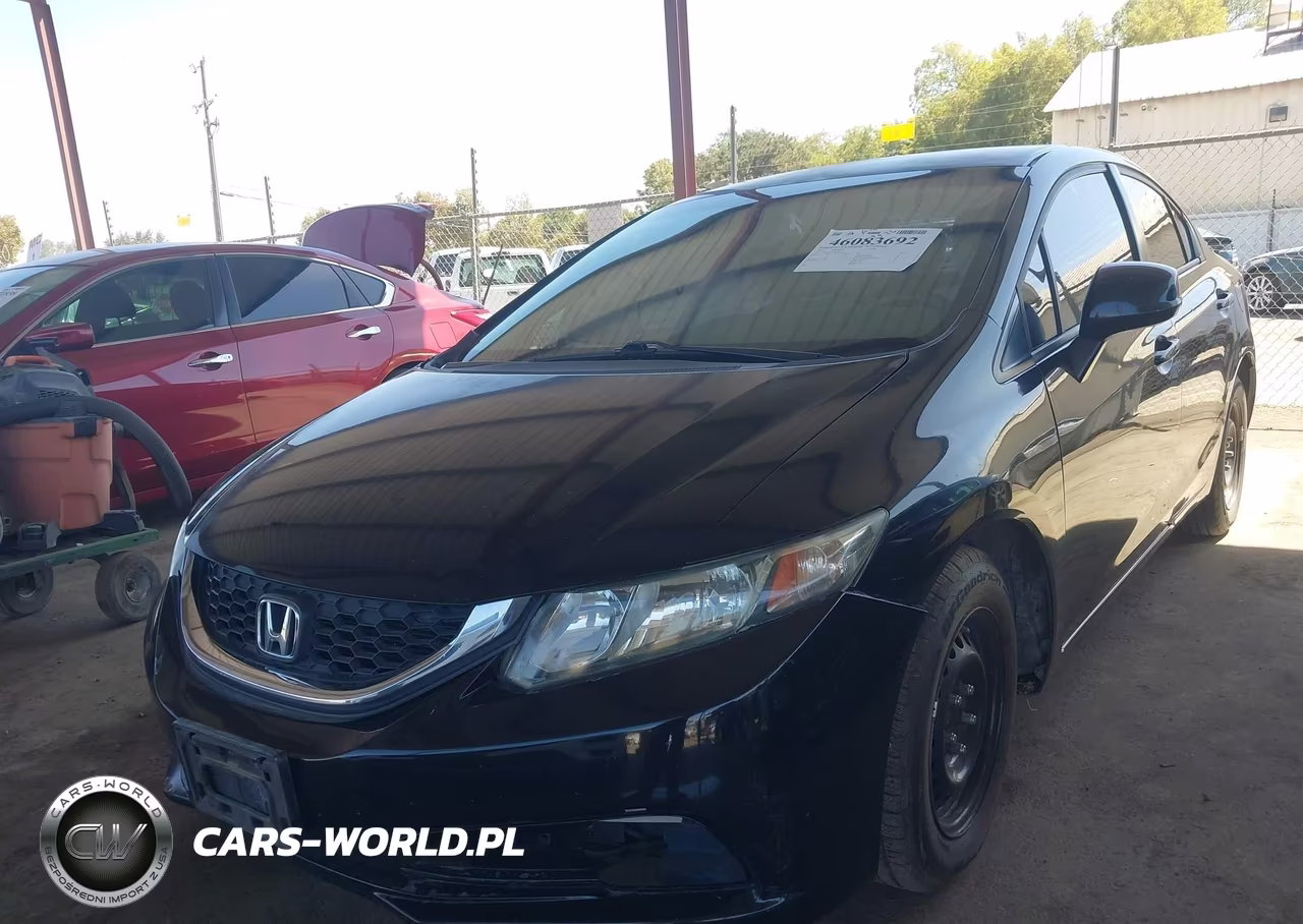 2013 Honda Civic Lx VIN:19XFB2F54DE265021 - 2