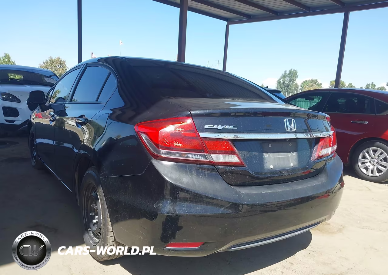 2013 Honda Civic Lx VIN:19XFB2F54DE265021 - 3