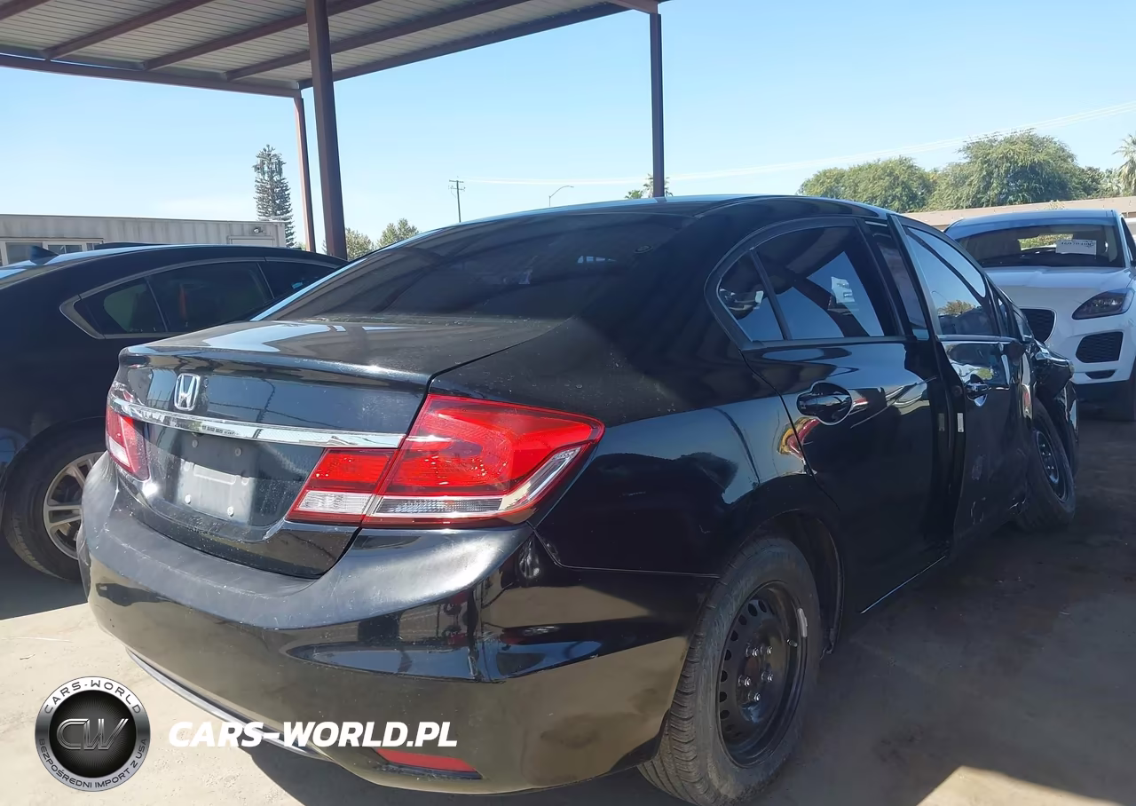 2013 Honda Civic Lx VIN:19XFB2F54DE265021 - 4