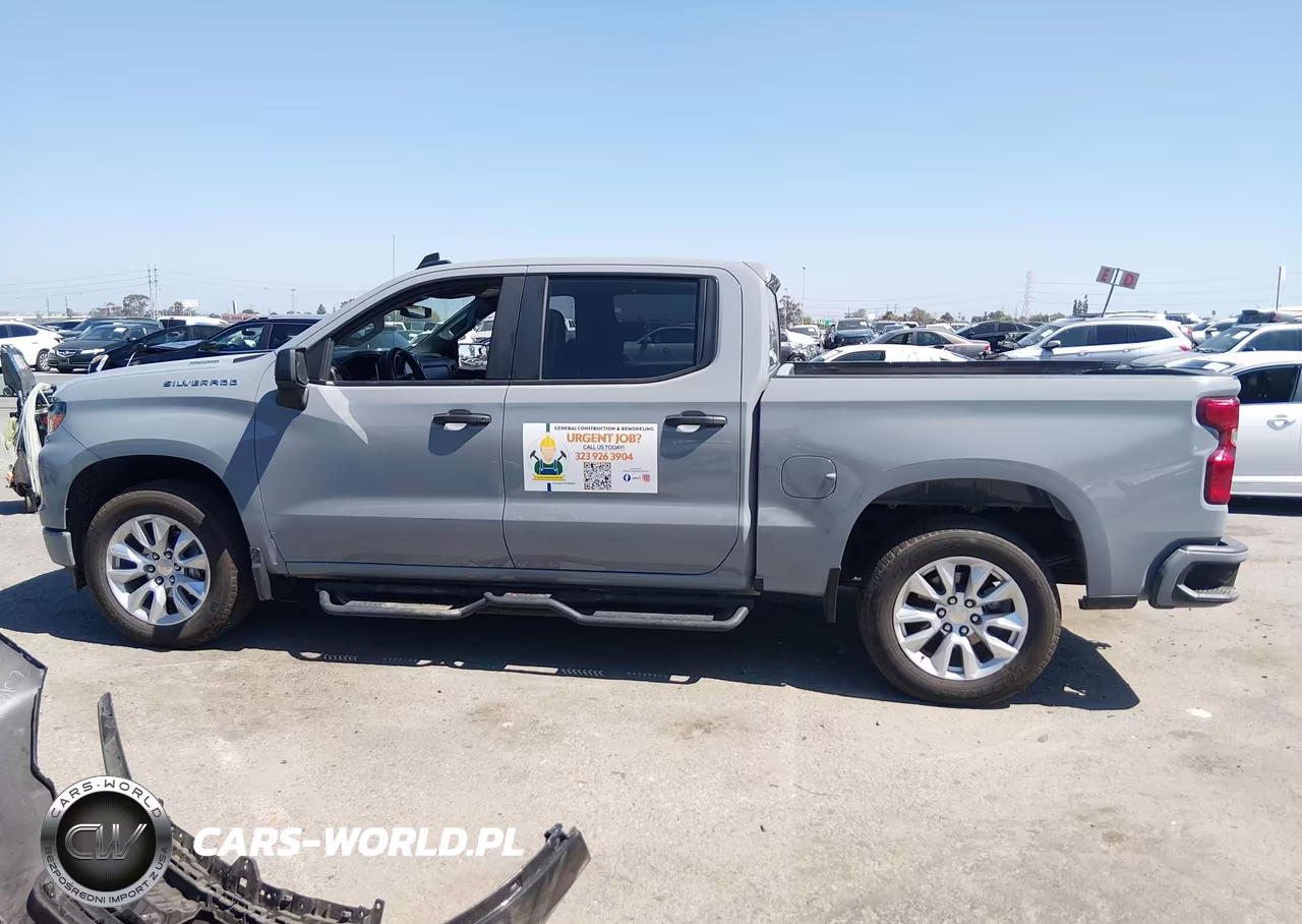 2025 Chevrolet Silverado 1500 2Wd Short Bed Custom VIN:1GCPABEK4SZ134364 - 14