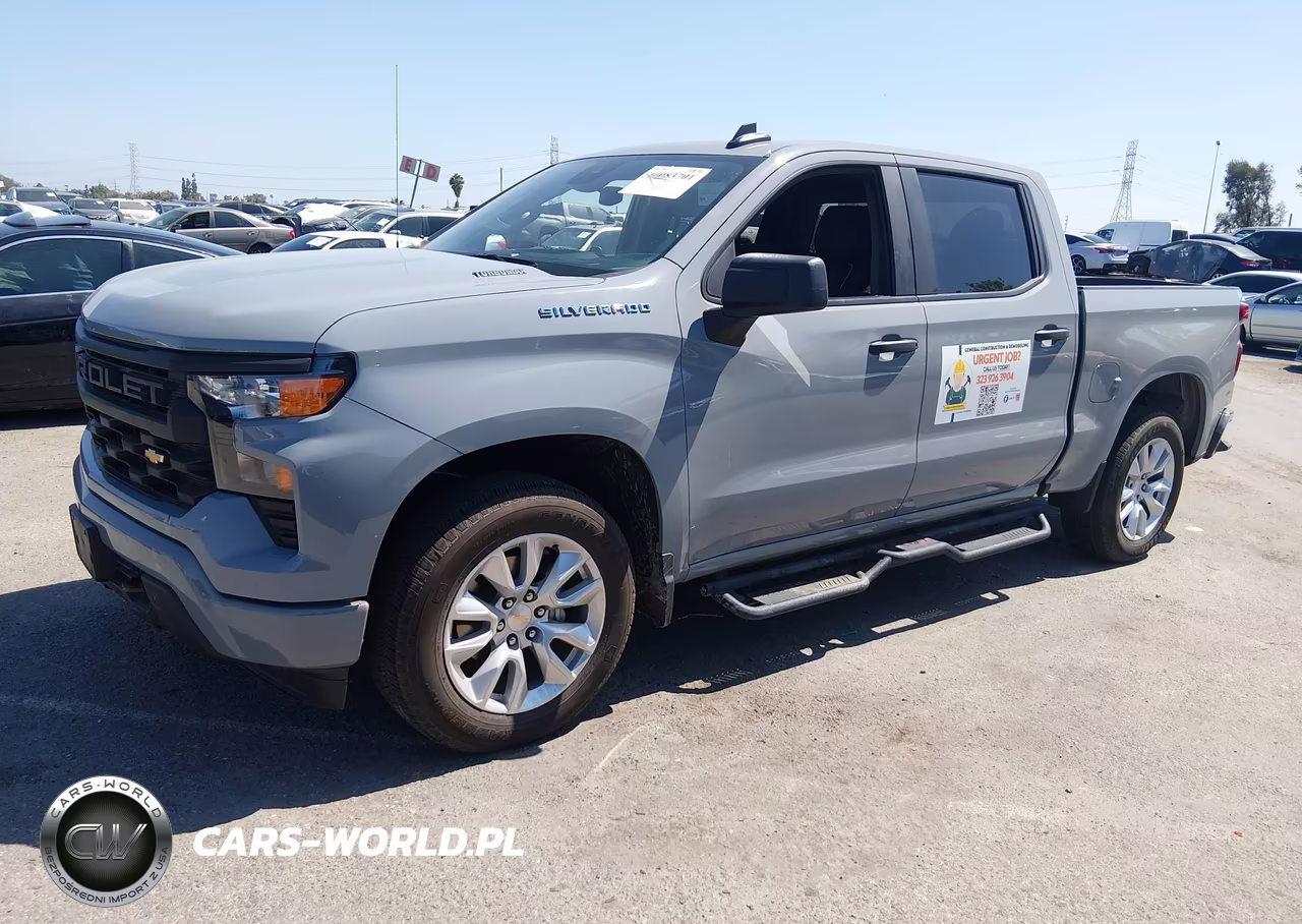 2025 Chevrolet Silverado 1500 2Wd Short Bed Custom VIN:1GCPABEK4SZ134364 - 2