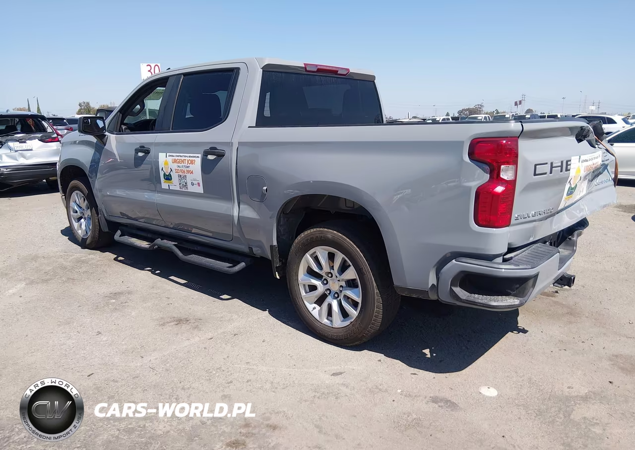 2025 Chevrolet Silverado 1500 2Wd Short Bed Custom VIN:1GCPABEK4SZ134364 - 3
