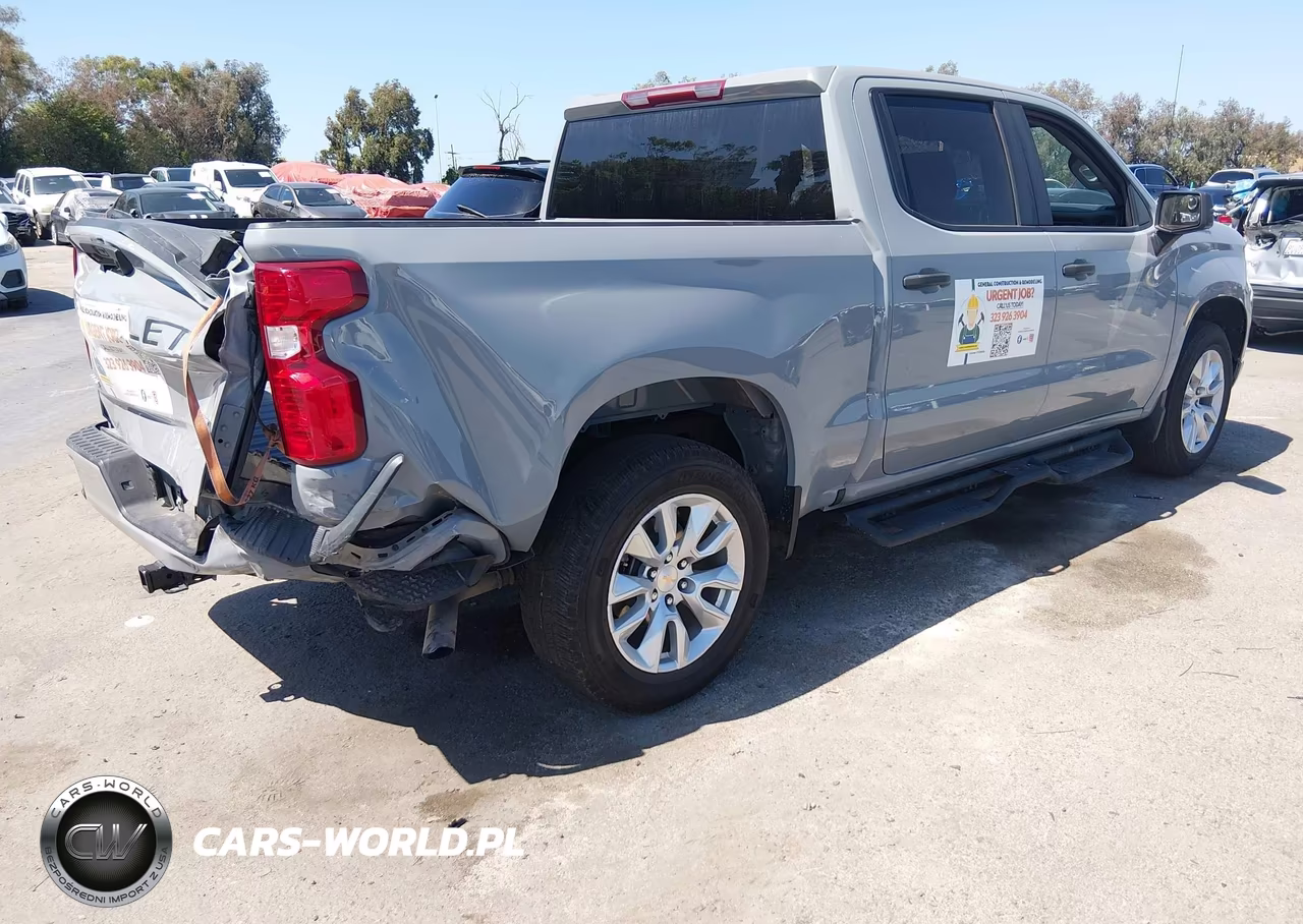 2025 Chevrolet Silverado 1500 2Wd Short Bed Custom VIN:1GCPABEK4SZ134364 - 4