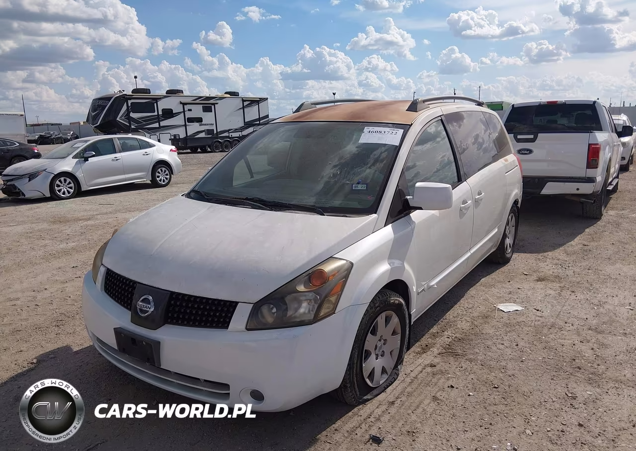 2006 Nissan Quest 3.5 S VIN:5N1BV28U06N102046 - 2