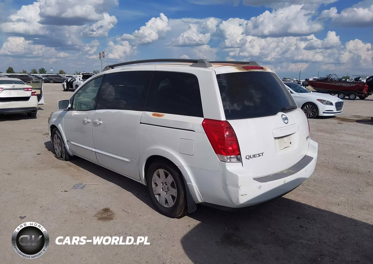 2006 Nissan Quest 3.5 S VIN:5N1BV28U06N102046 - 3