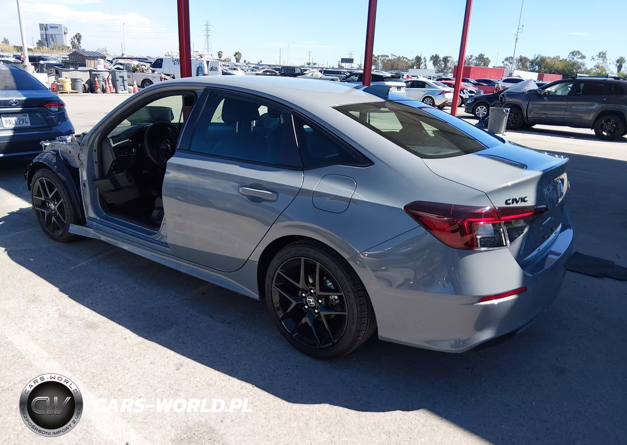 2026 Honda Civic Sport VIN:2HGFE2F55TH607572 - 3