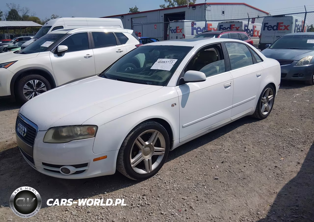 2007 Audi A4 2.0T VIN:WAUDF78E17A146031 - 2