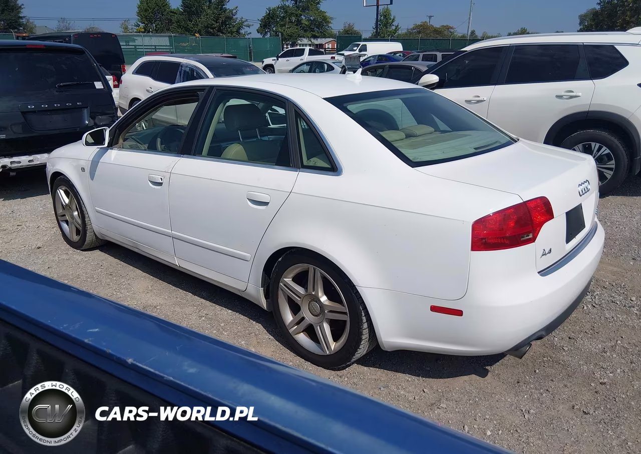 2007 Audi A4 2.0T VIN:WAUDF78E17A146031 - 3