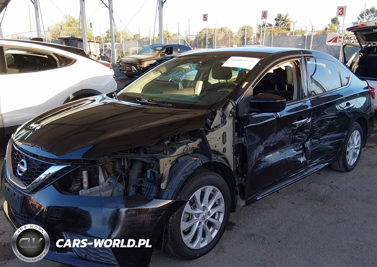 2019 Nissan Sentra Sv VIN:3N1AB7AP9KL611625 - 2