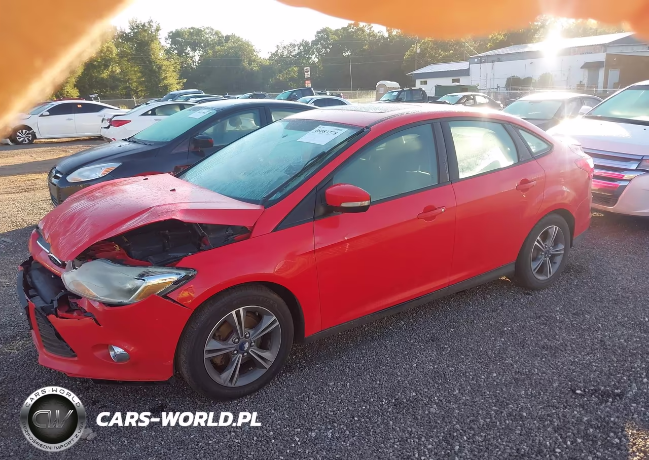 2014 Ford Focus Se VIN:1FADP3F22EL361023 - 2