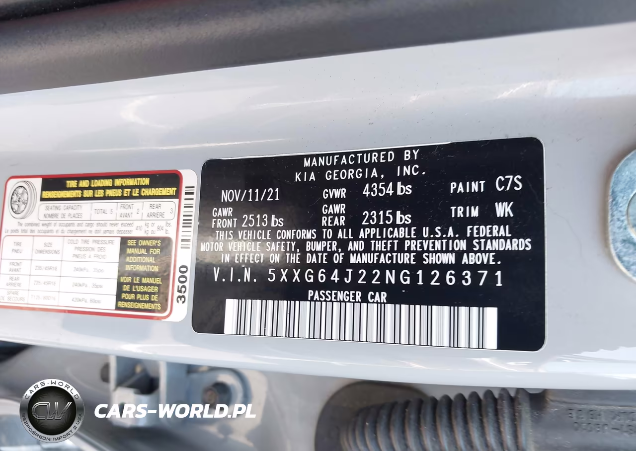 2022 Kia K5 Gt-Line VIN:5XXG64J22NG126371 - 9