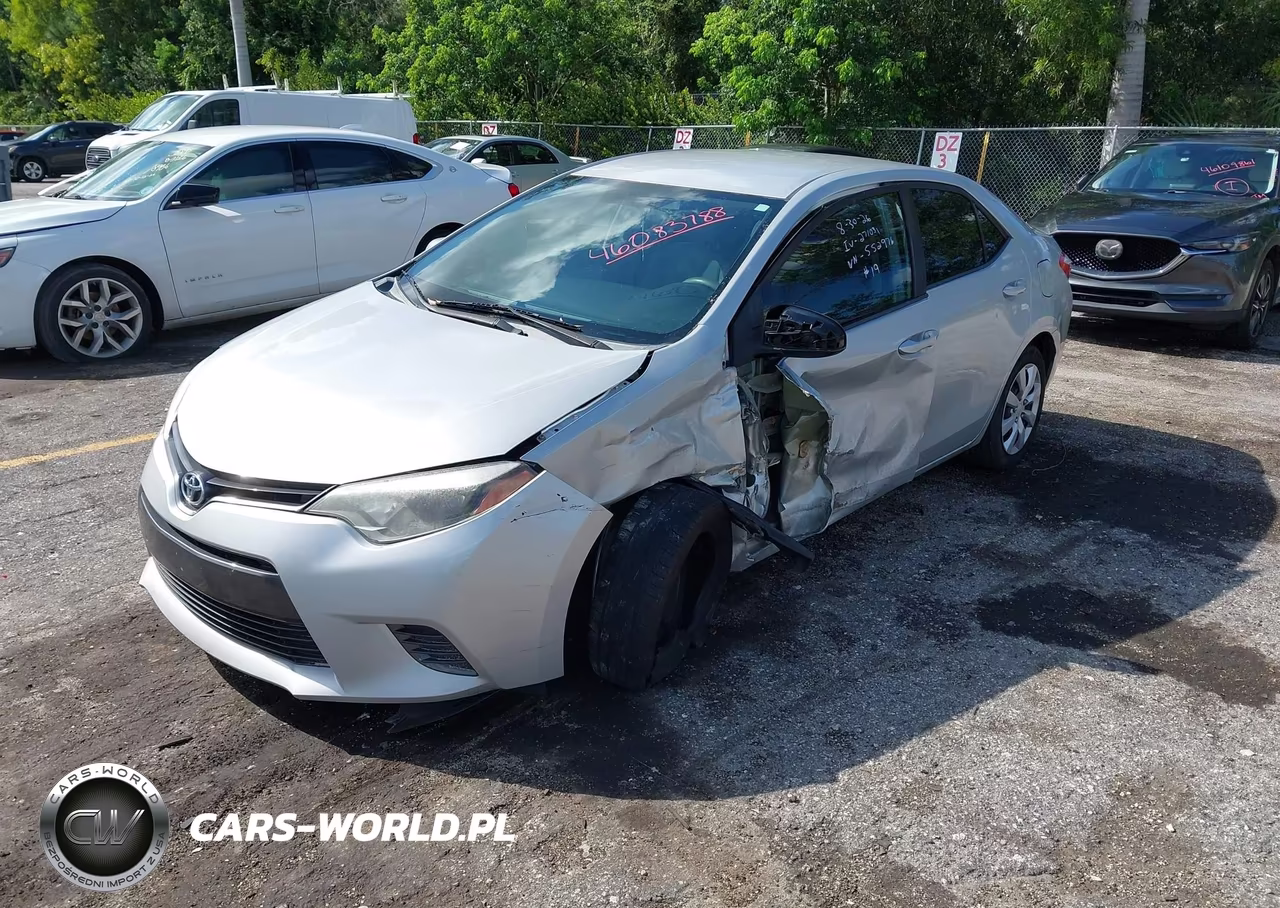 2016 Toyota Corolla Le VIN:2T1BURHE8GC552976 - 2