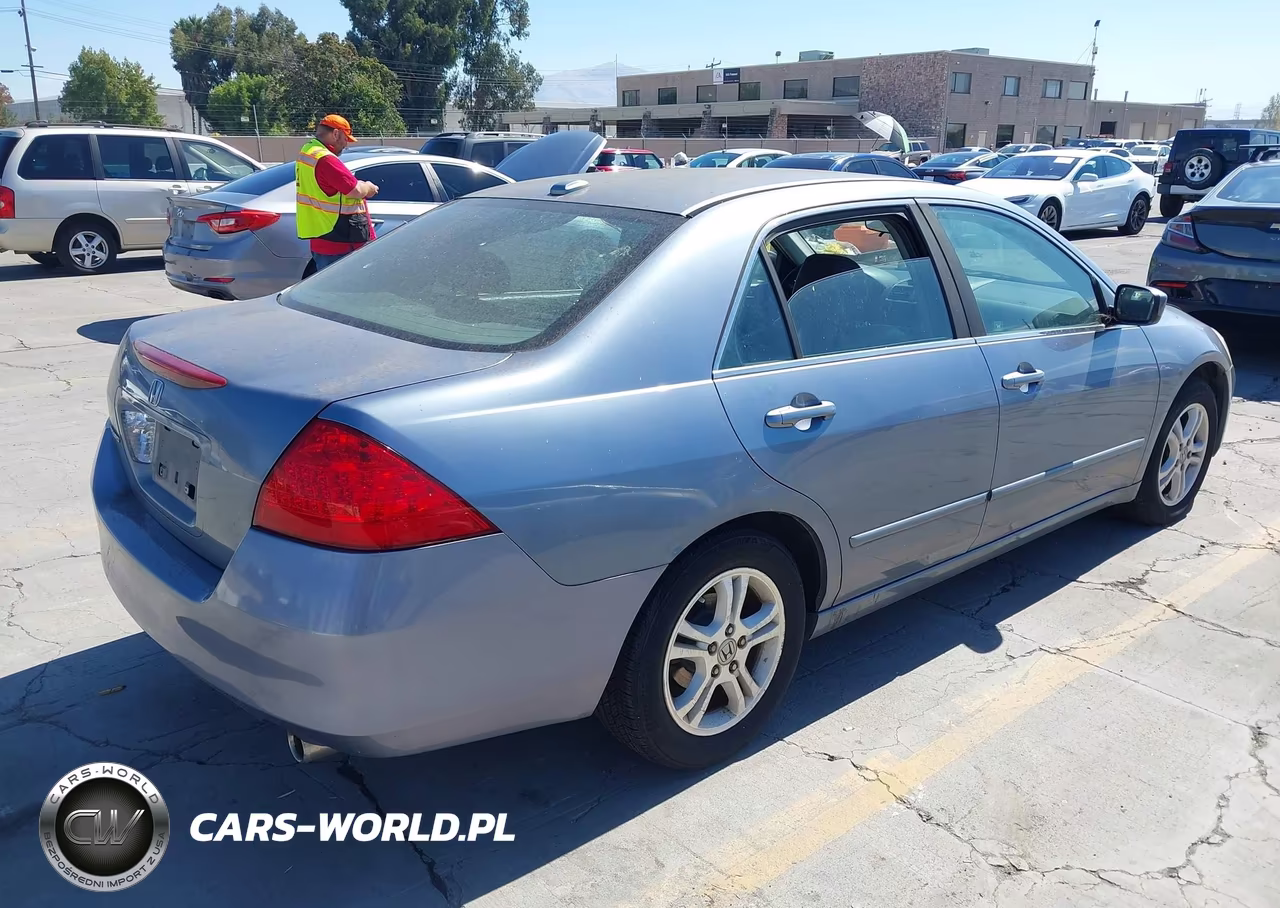 2007 Honda Accord 2.4 Ex VIN:1HGCM567X7A107100 - 4
